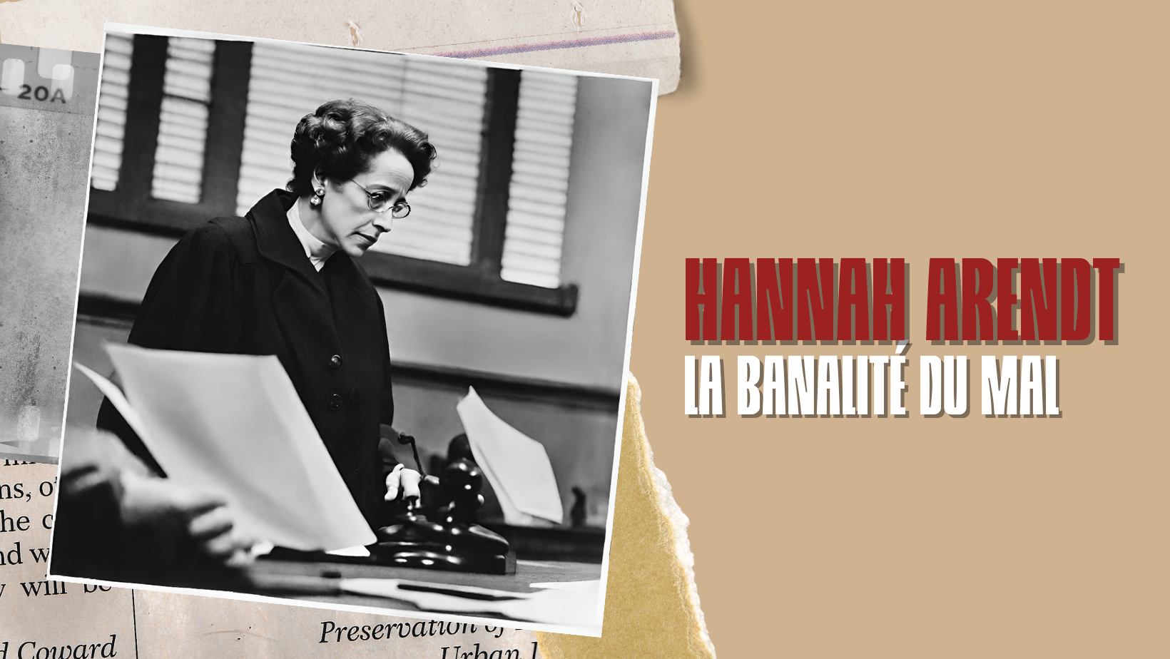 Hannah Arendt et la banalité du mal 