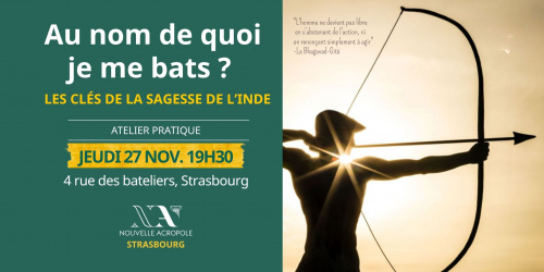 Au nom de quoi je me bats ? Les clés de sagesse de l'Inde