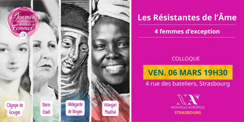Colloque : Les Résistantes de l'Âme - 4 femmes d'exception